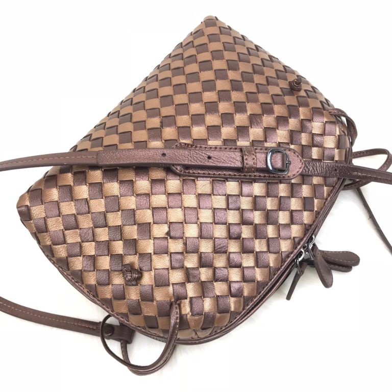 bottega veneta canta nodini double capraz askili bronz 26x22