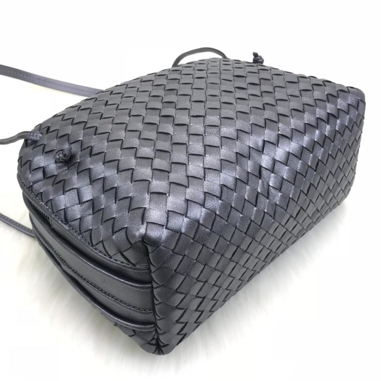 bottega veneta canta nodini double capraz askili lame 26x22