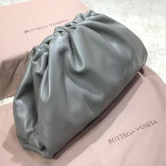 bottega veneta canta pouch duz gri 35x20