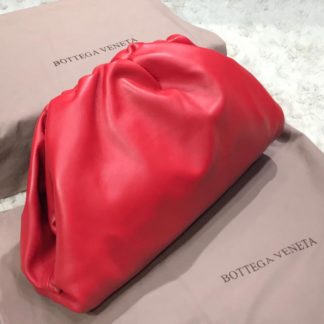 bottega veneta canta pouch duz kirmizi 35x20