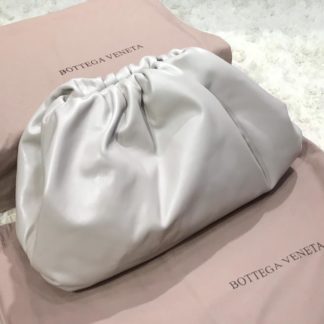 bottega veneta canta pouch duz krem 35x20