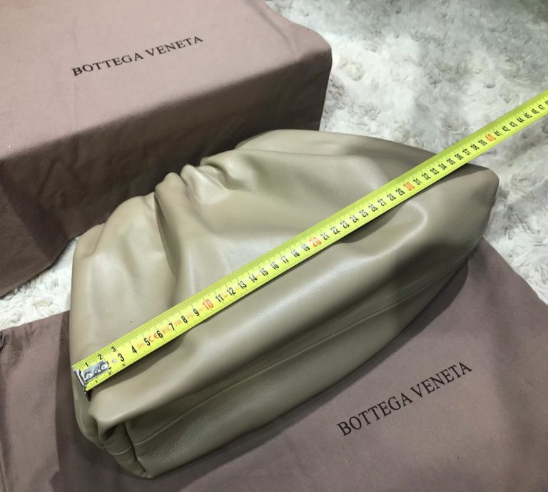 bottega veneta canta pouch duz vizon 35x20