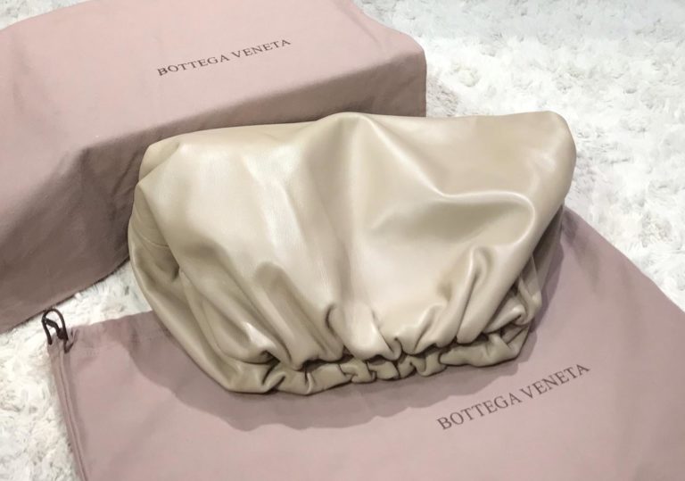 bottega veneta canta pouch duz vizon 35x20