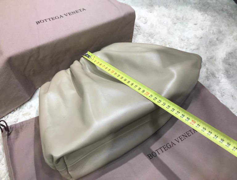 bottega veneta canta pouch duz vizon 35x20
