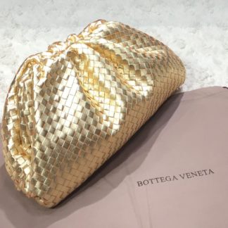 bottega veneta canta pouch gold orgulu 35x20