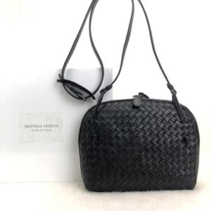 bottega veneta canta siyah postaci Nodini 24x20