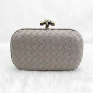 bottega veneta canta stretch knot clutch kucuk boy vizon 18x11