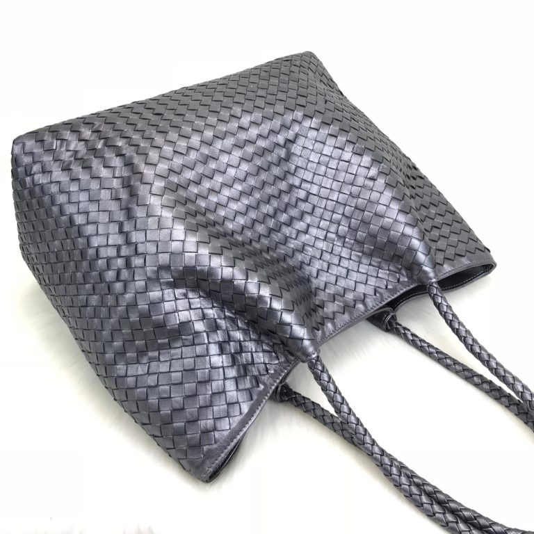 bottega veneta canta tote lame renk 40x35