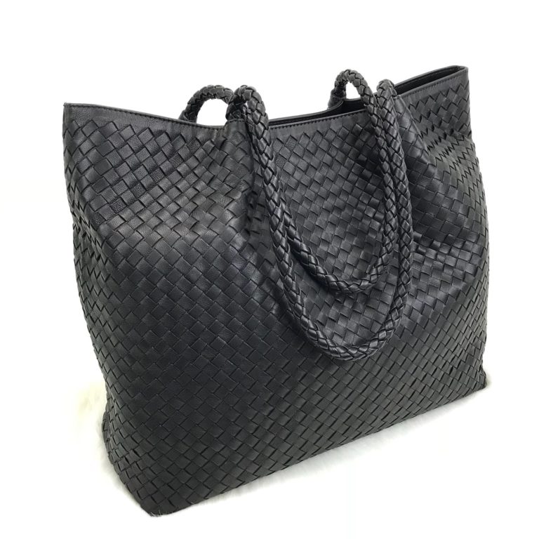 bottega veneta canta tote siyah 40x35