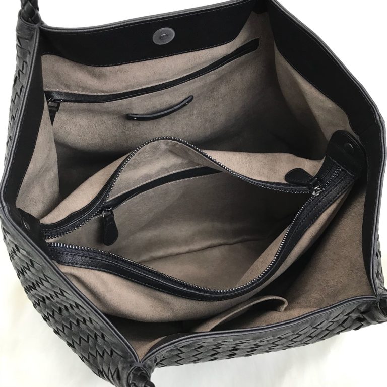 bottega veneta canta tote siyah 40x35