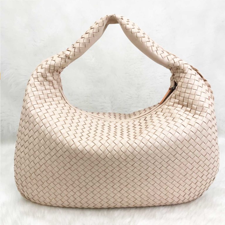 bottega veneta canta veneta pudra pembe 50x20