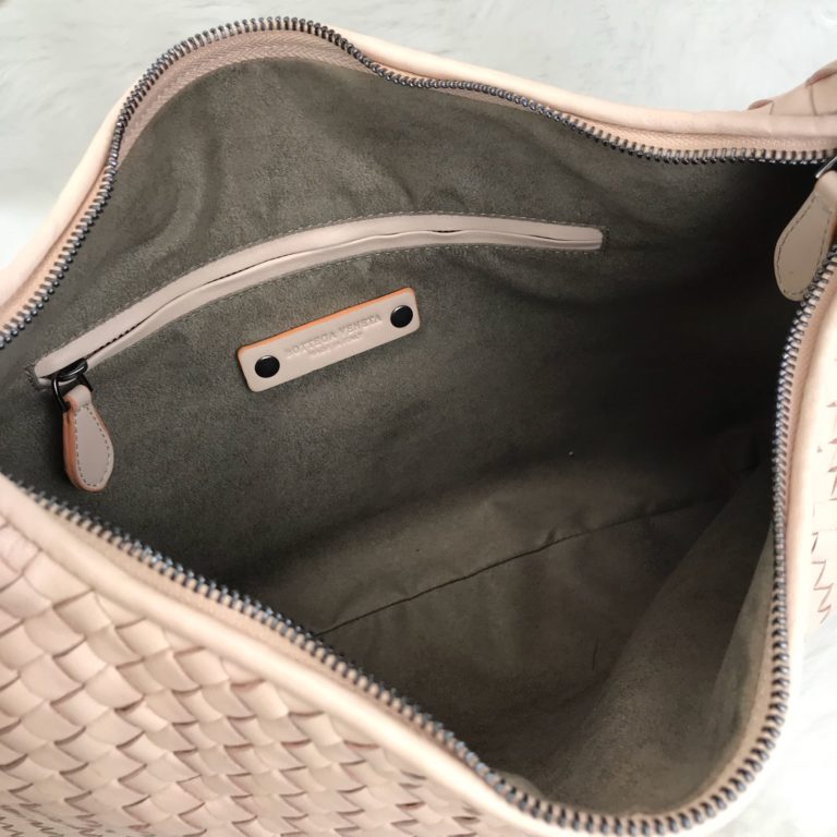bottega veneta canta veneta pudra pembe 50x20