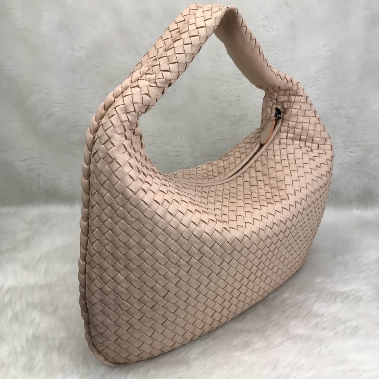 bottega veneta canta veneta pudra pembe 50x20
