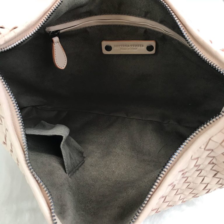 bottega veneta canta veneta pudra pembe 50x20