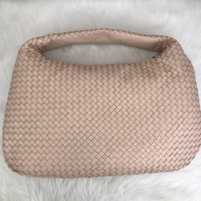 bottega veneta canta veneta pudra pembe 50x20