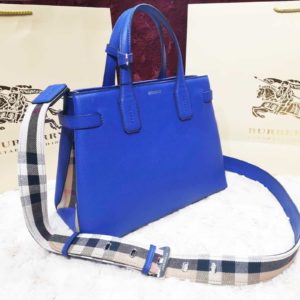burberry canta civit mavi suni deri
