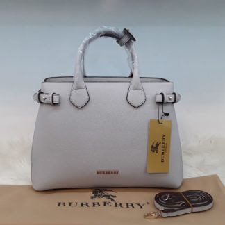 burberry canta suni deri capraz askili gri 35x24