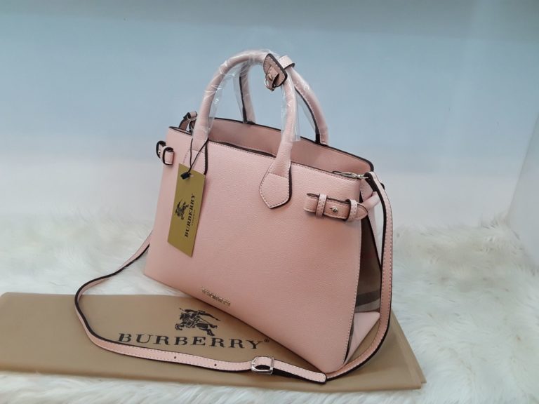 burberry canta suni deri capraz askili pudra pembe 35x24