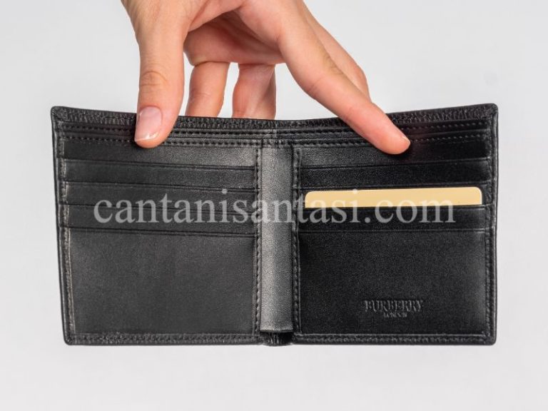burberry cuzdan erkek siyah