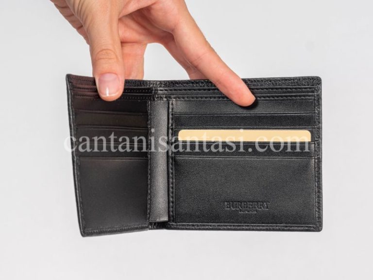burberry cuzdan erkek siyah