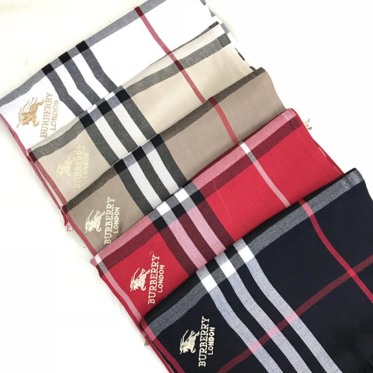 burberry sal pamuklu yunlu beyaz 200x70