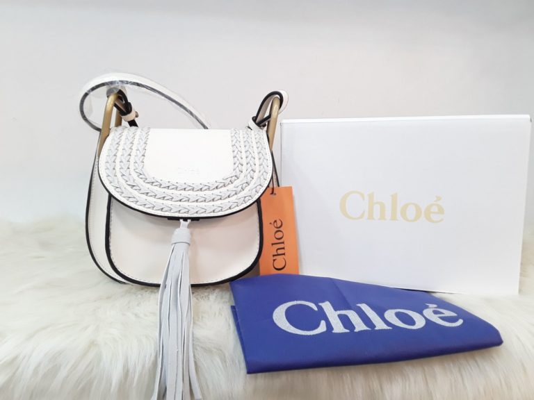 chloe canta suni deri capraz askili beyaz 20x18