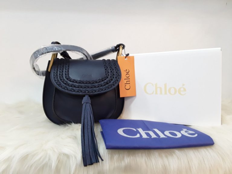 chloe canta suni deri capraz askili lacivert 20x18