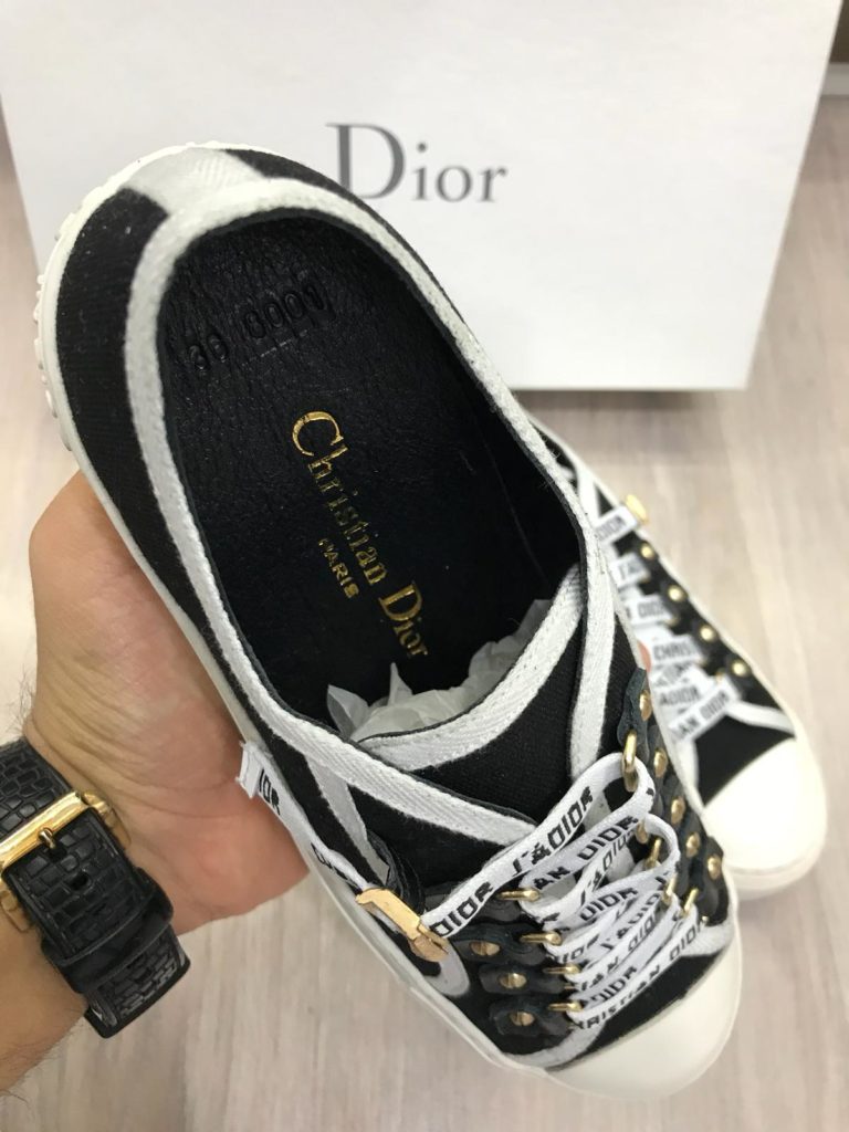 christian dior ayakkabi jadior siyah beyaz tam kalip