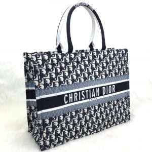 christian dior canta book tote oblique keten 41x32
