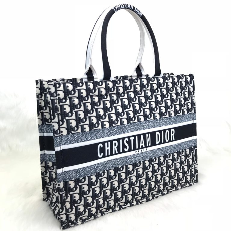 christian dior canta book tote oblique keten 41x32