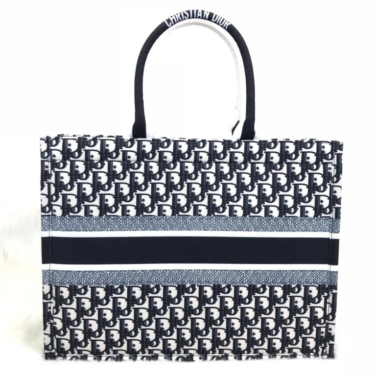 christian dior canta book tote oblique keten 41x32