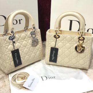 christian dior canta lady krem ortaboy 24x20