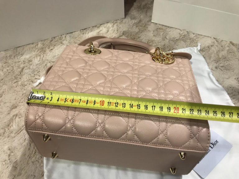 christian dior canta lady pudra ortaboy 24x20