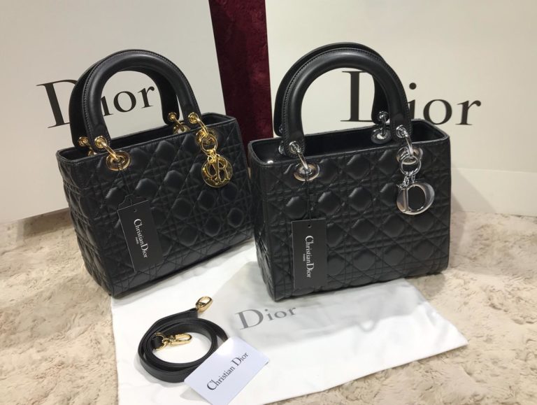 christian dior canta lady siyah ortaboy 24x20
