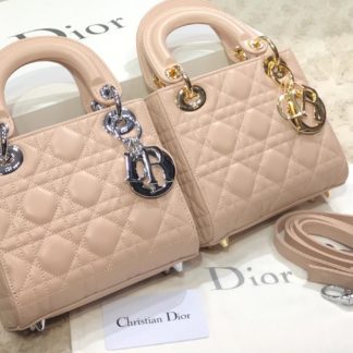 christian dior canta mini lady pudra