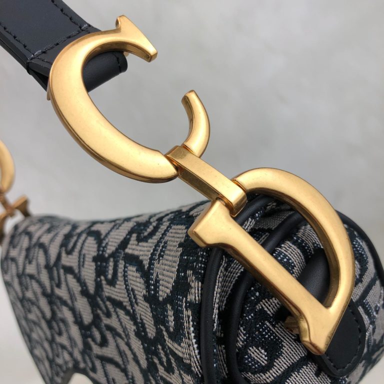christian dior canta oblique saddle el dokumasi siyah 25x20x6