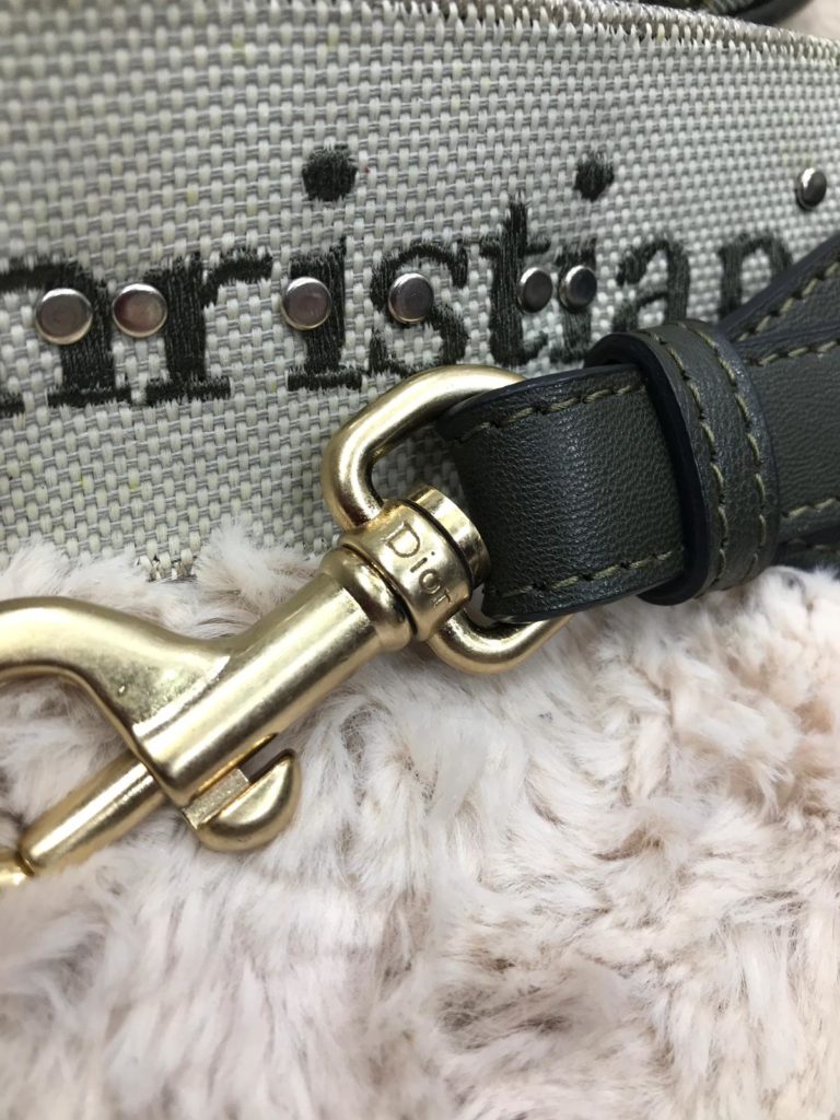 christian dior canta saddle suni deri askili 25x20x6 desenli yesil