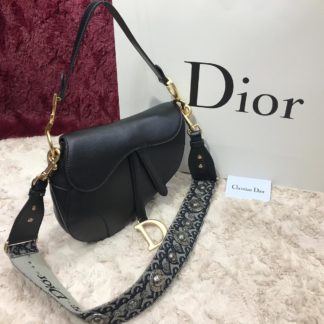 christian dior canta saddle suni deri askili 25x20x6 siyah