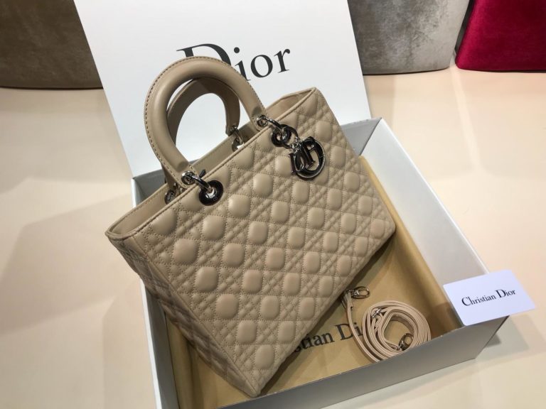 christian dior canta suni deri buyuk boy vizon 30x25