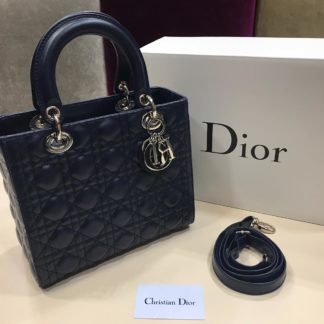 christian dior canta suni deri orta boy lacivert