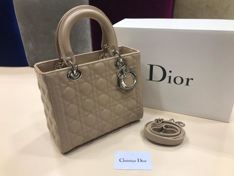 christian dior canta suni deri orta boy vizon