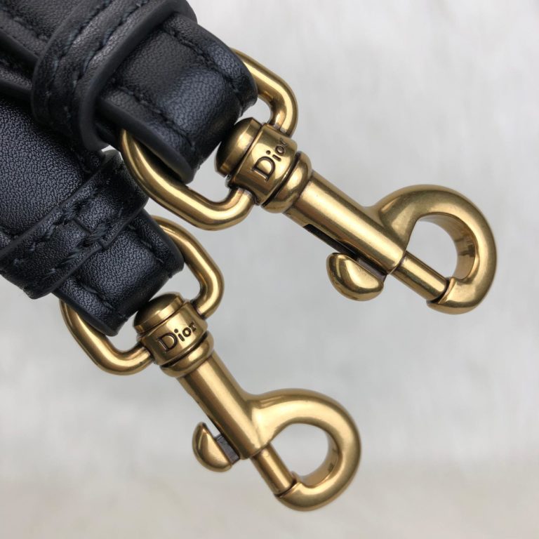 christian dior omuz askisi el dokuma siyah 95x5