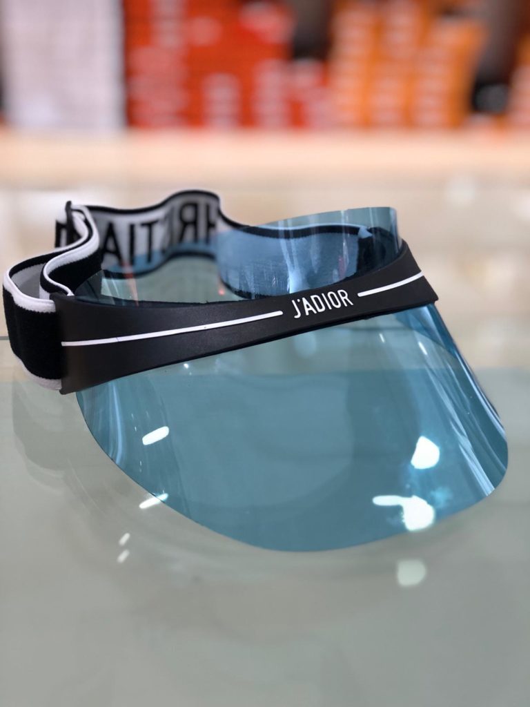 christian dior sun visor jadior sapka mavi