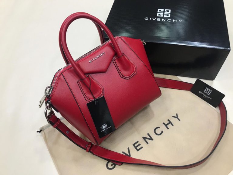 givenchy canta suni deri mini boy capraz askili kirmizi