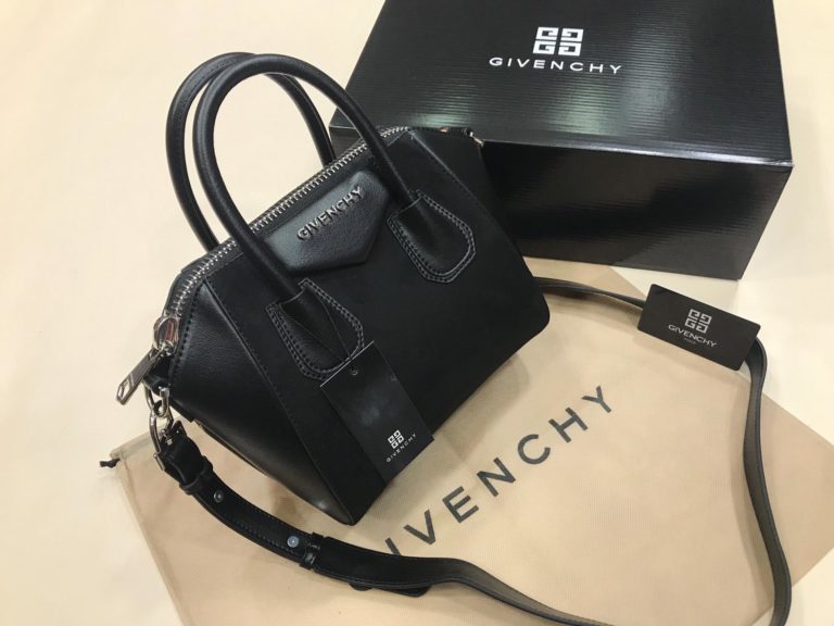 givenchy canta suni deri mini boy capraz askili suet siyah