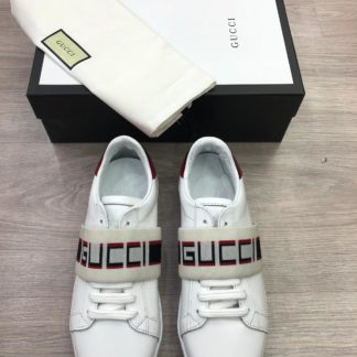 gucci Ayakkabi sneakers baskili beyaz tam kalip
