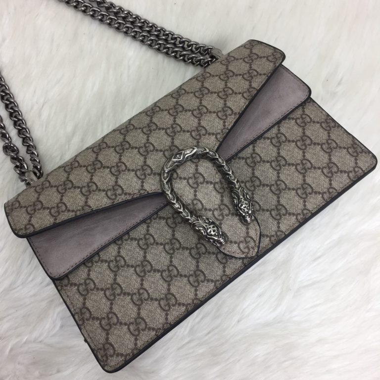 gucci canta dionysus gri 28x17