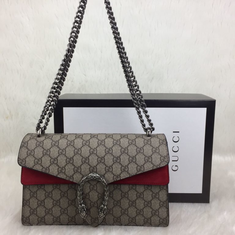 gucci canta dionysus kirmizi 28x17