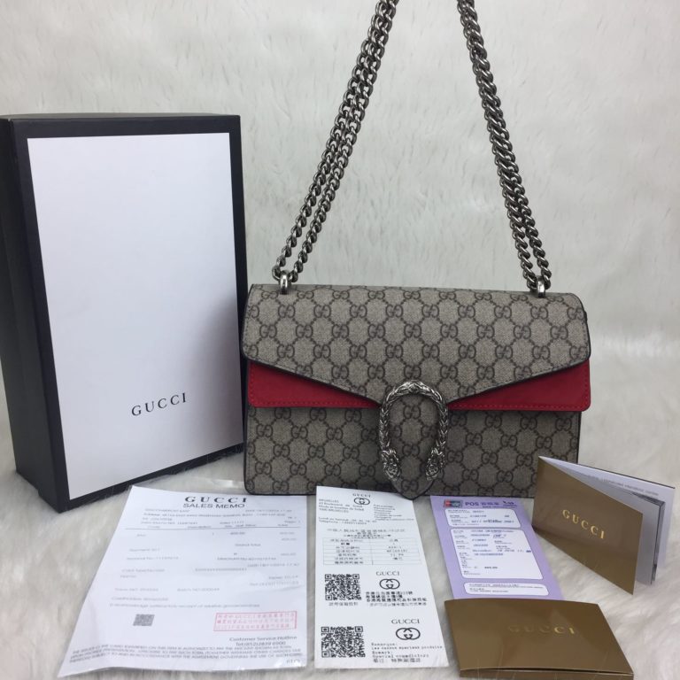 gucci canta dionysus kirmizi 28x17