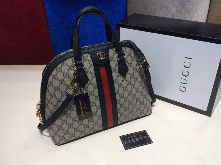gucci canta gg rebelle siyah 35x26